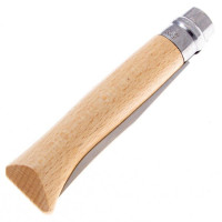 Нож Opinel №10, нержавеющая сталь, рукоять бук