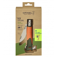 Нож складной Opinel №12 Explore c инструментом для удаления клещей