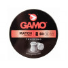Пули Gamo Match 4,5 мм, 0,49 грамм, 500 штук Пули Gamo Match 4,5 мм, 0,49 грамм, 500 штук